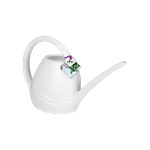 aquarius watering can 3,5ltr white